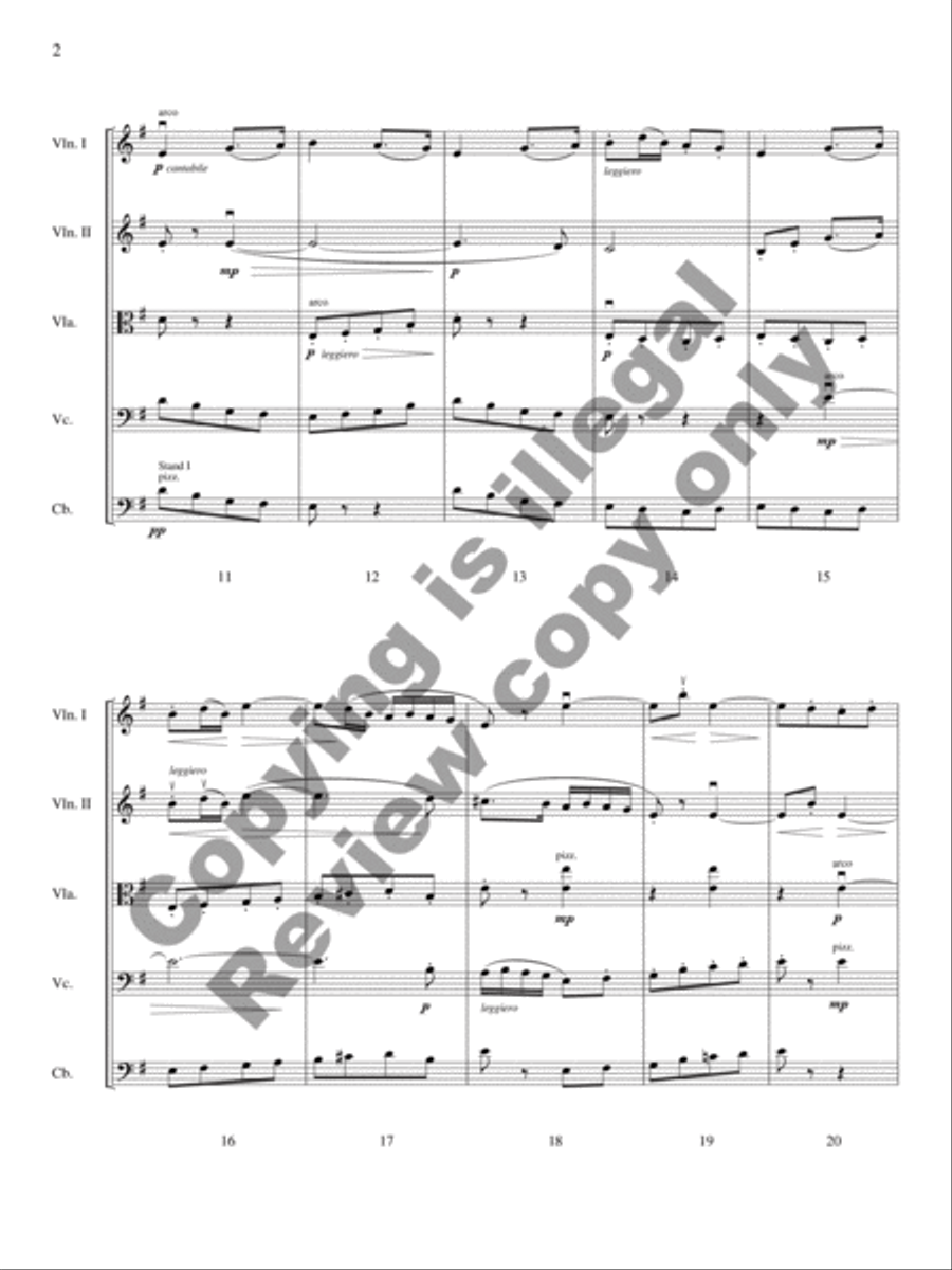 Charterhouse Suite Charterhouse Suite String Orchestra scores gallery preview page 4