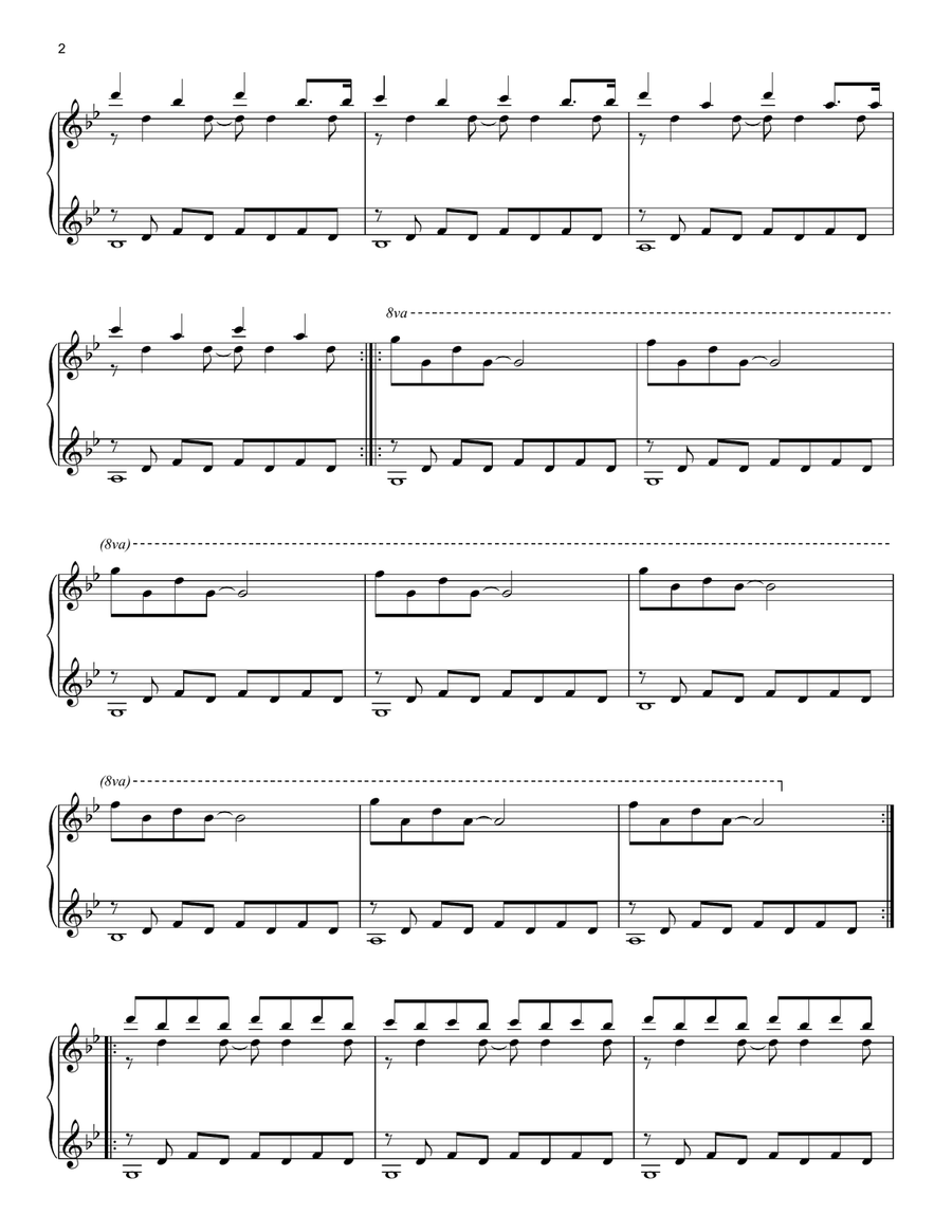 Summer 78 Piano Solo scores gallery preview page 2