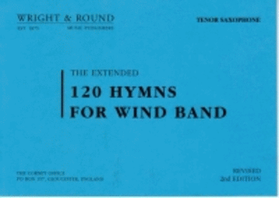 Hymns For Wind Band 120 Tenor Sax