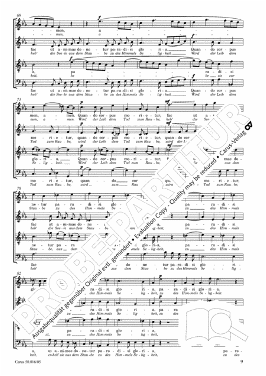 Stabat Mater in C minor STB scores gallery preview page 10