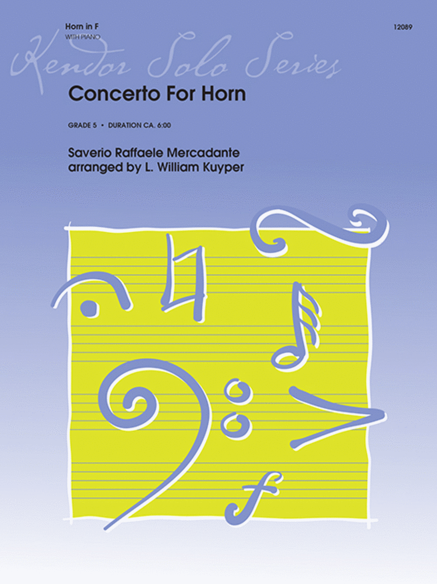 Concerto For Horn