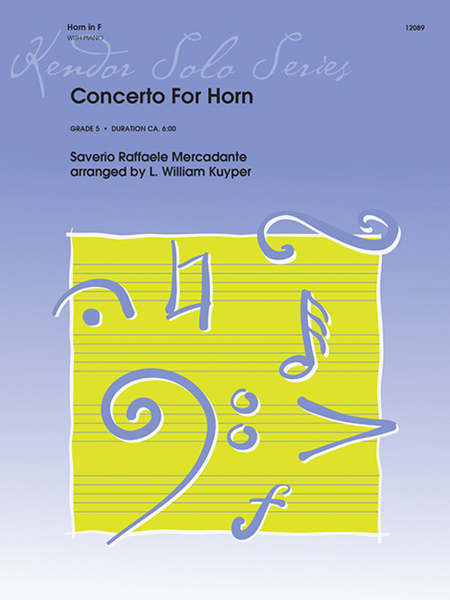 Concerto For Horn