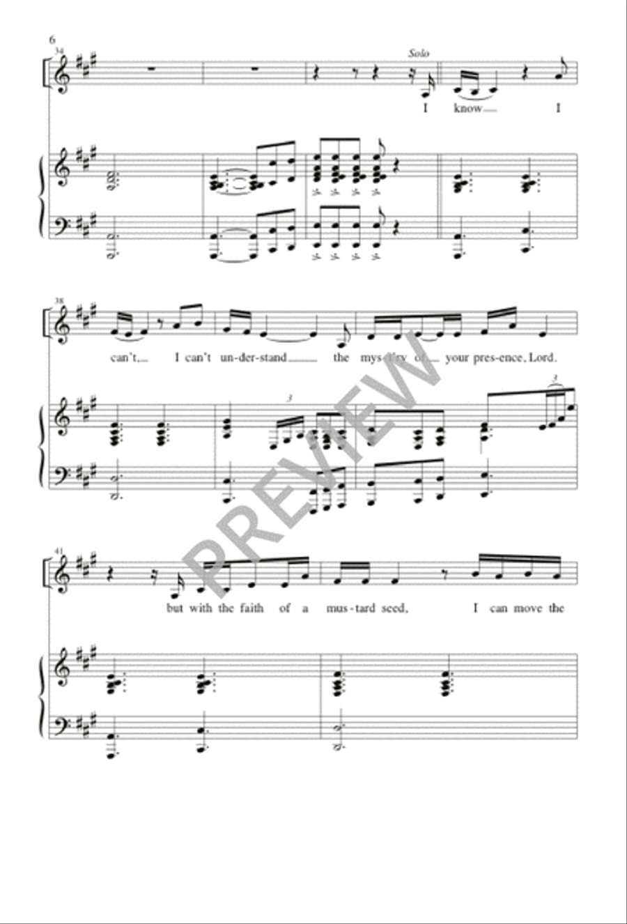 If I Faint Not If I Faint Not 4-Part scores gallery preview page 7