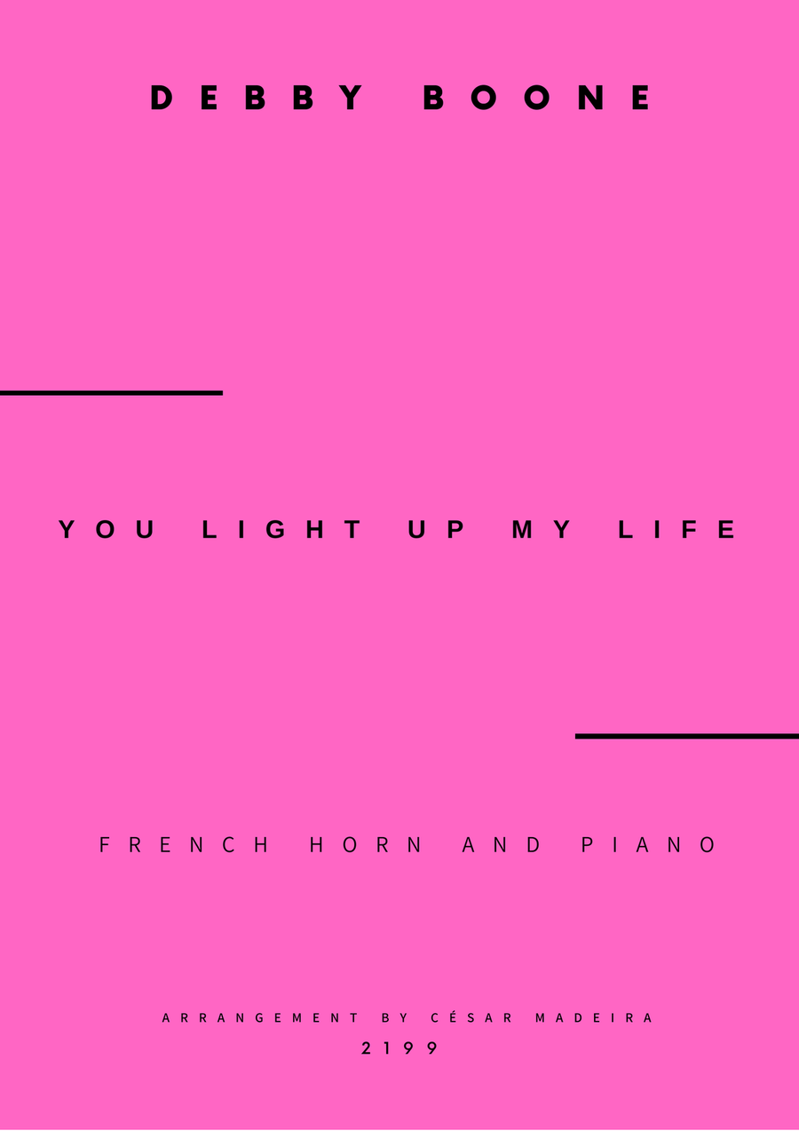 You Light Up My Life Piano scores gallery preview page 1