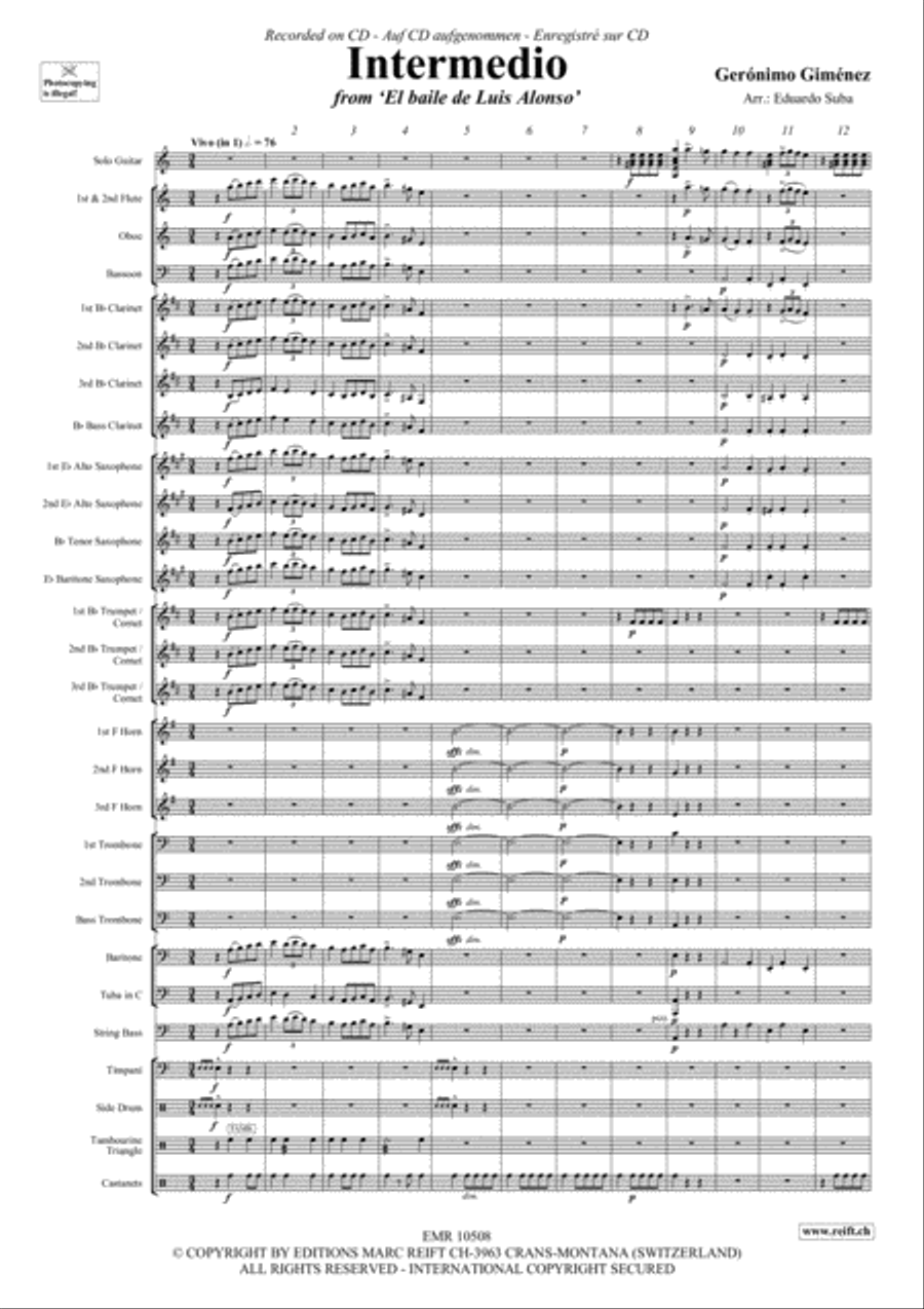 Intermedio Concert Band scores gallery preview page 4