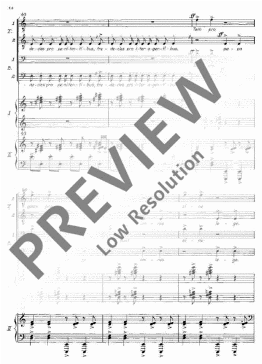 In taberna quando sumus In taberna quando sumus TTBB scores gallery preview page 13
