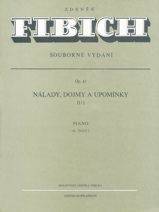 Book cover for Stimmungen, Eindrucke und Erinnerungen, op. 41/II