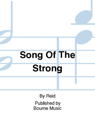 Book cover for Song Of The Strong