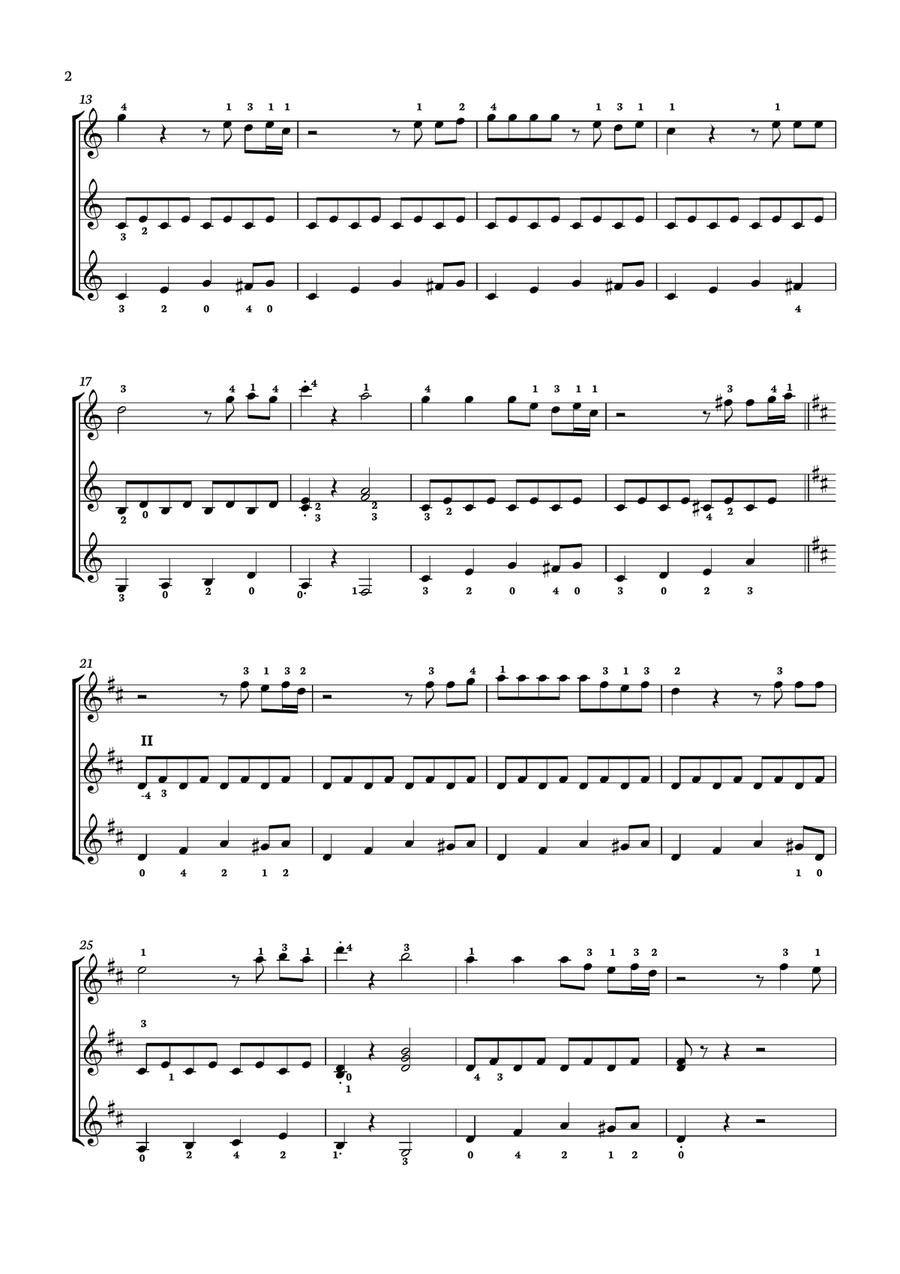 Shaun The Sheep Shaun The Sheep Guitar Ensemble scores gallery preview page 2