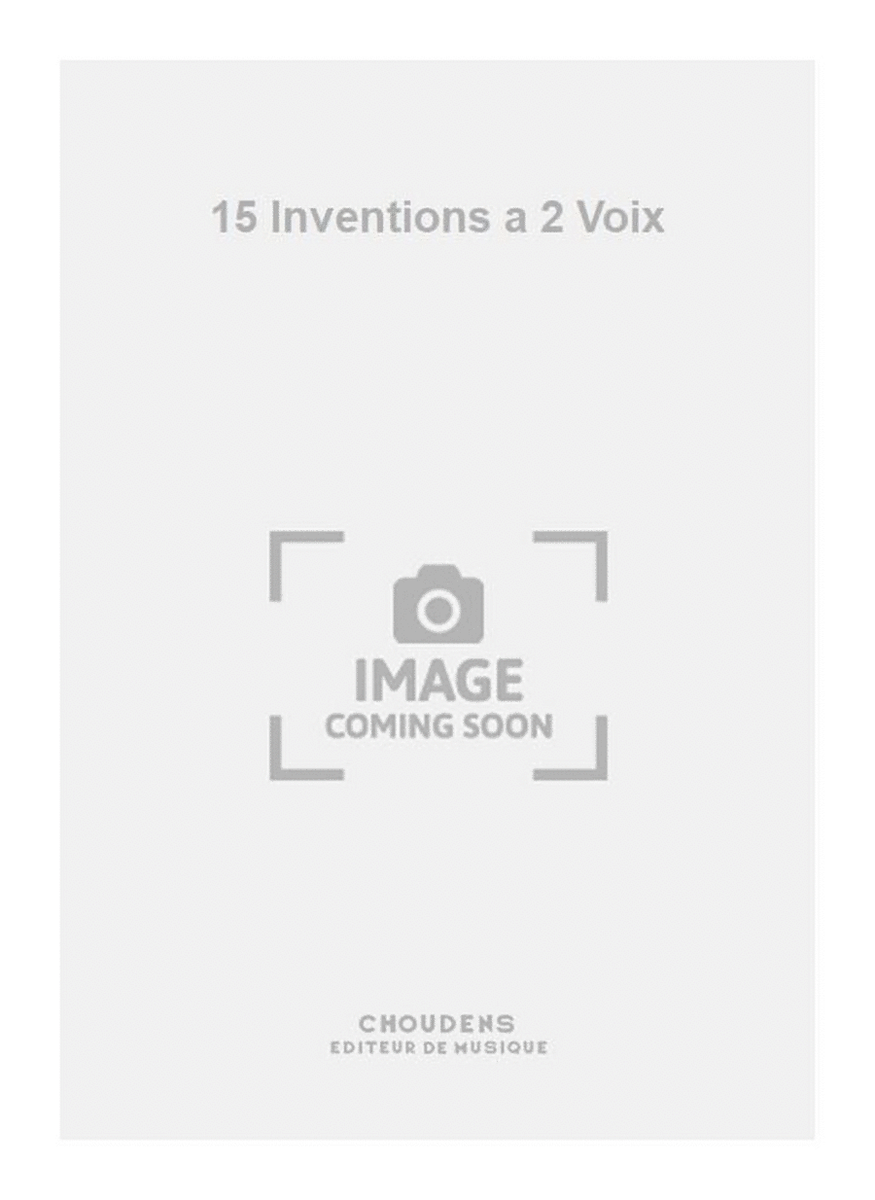15 Inventions a 2 Voix
