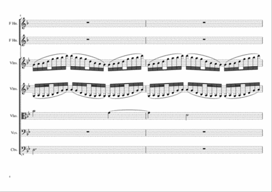 Dawn (version II) Large Ensemble scores gallery preview page 4
