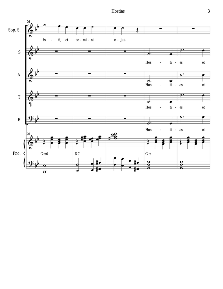 Hostias (from 