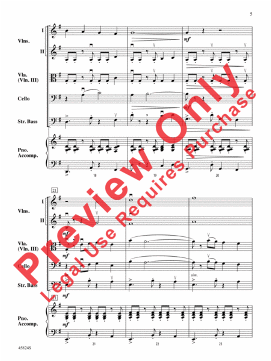 Take Flight Take Flight String Orchestra scores gallery preview page 5