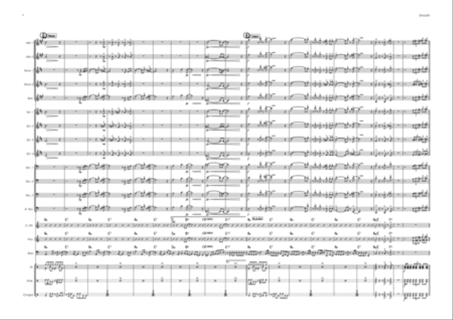 Smooth Smooth Jazz Ensemble scores gallery preview page 6