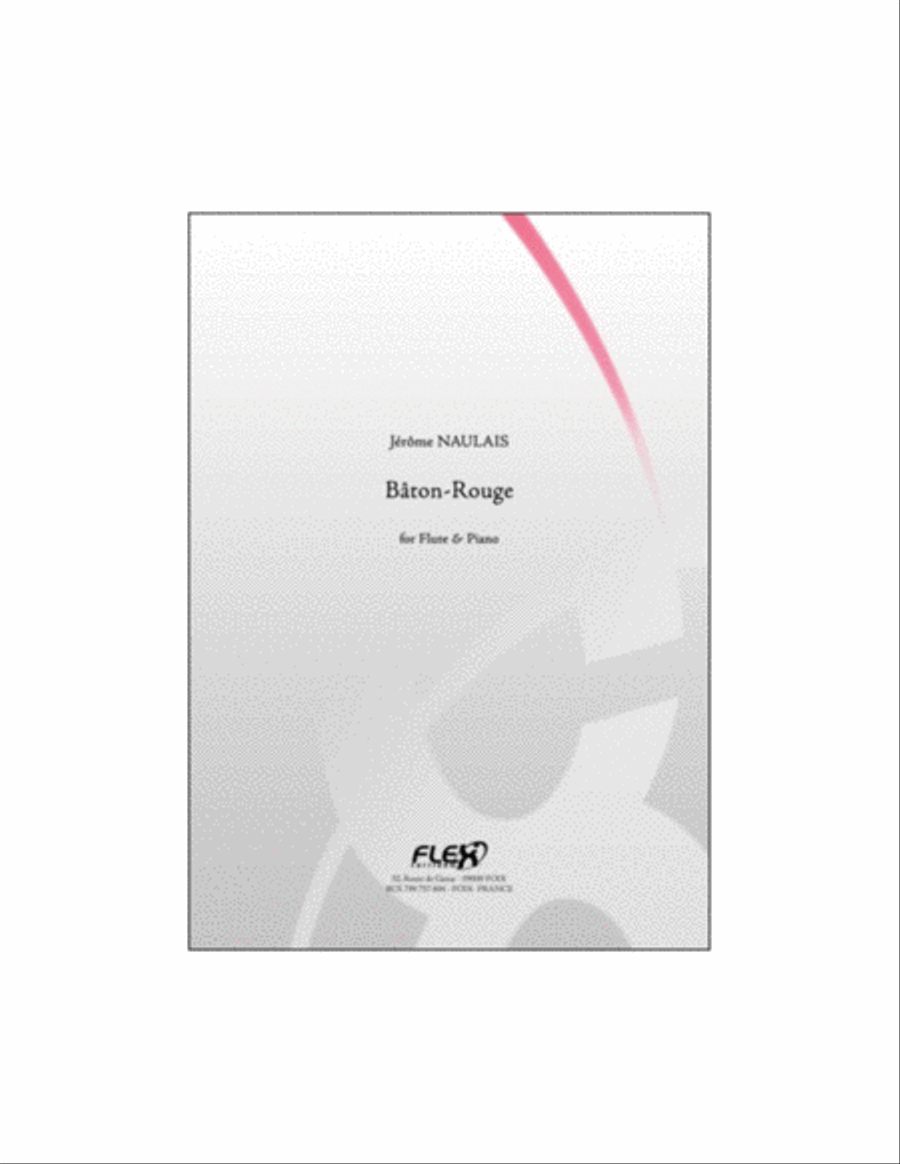 Baton-Rouge Flute Solo scores gallery preview page 1