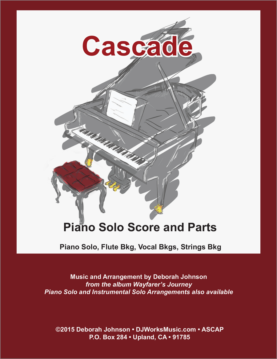 Cascade Piano Solo Score 4-Part scores gallery preview page 1
