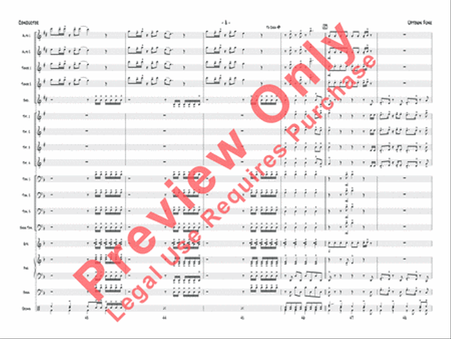 Uptown Funk Jazz Ensemble scores gallery preview page 9