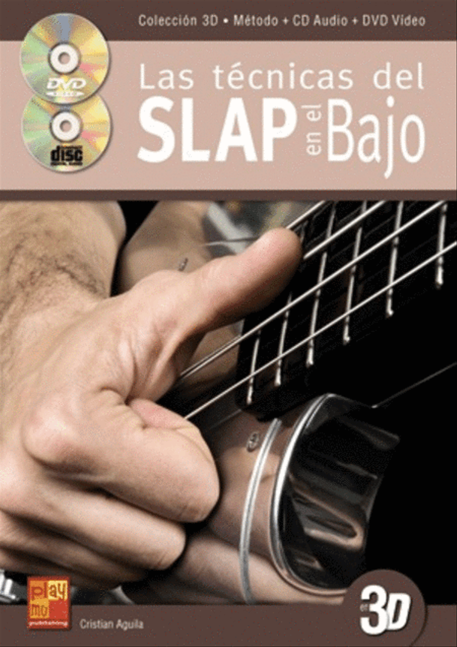 Las Técnicas Del Slap En El Bajo En 3D Bass Guitar scores gallery preview page 1