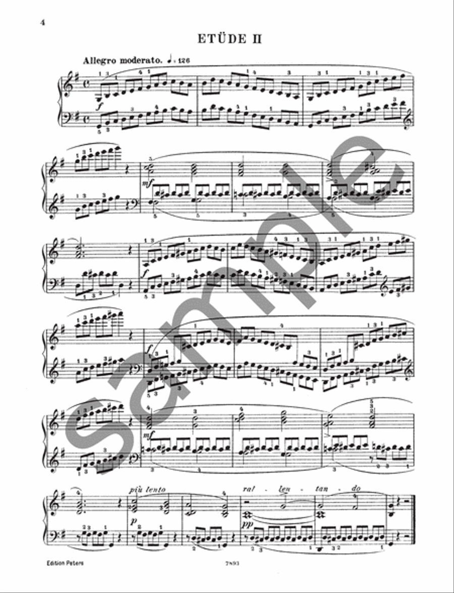 25 Easy Studies without Octaves Op. 100 Piano Method scores gallery preview page 4
