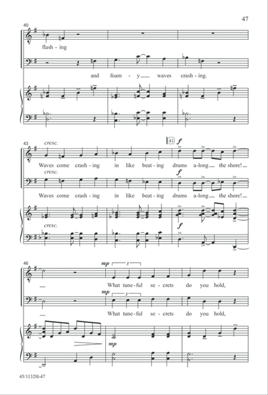 Singable Solutions for TB Choirs TB scores gallery preview page 47