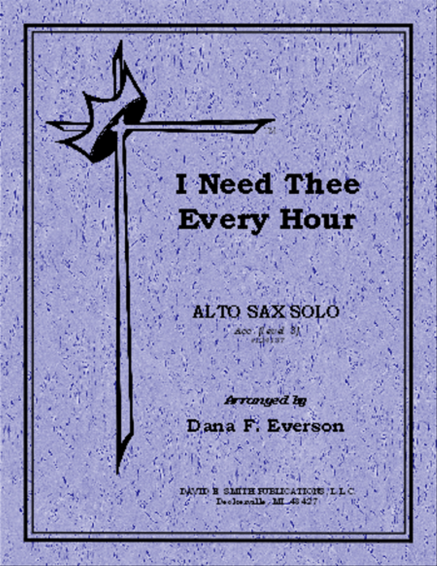 I Need Thee Every Hour Flute scores gallery preview page 1