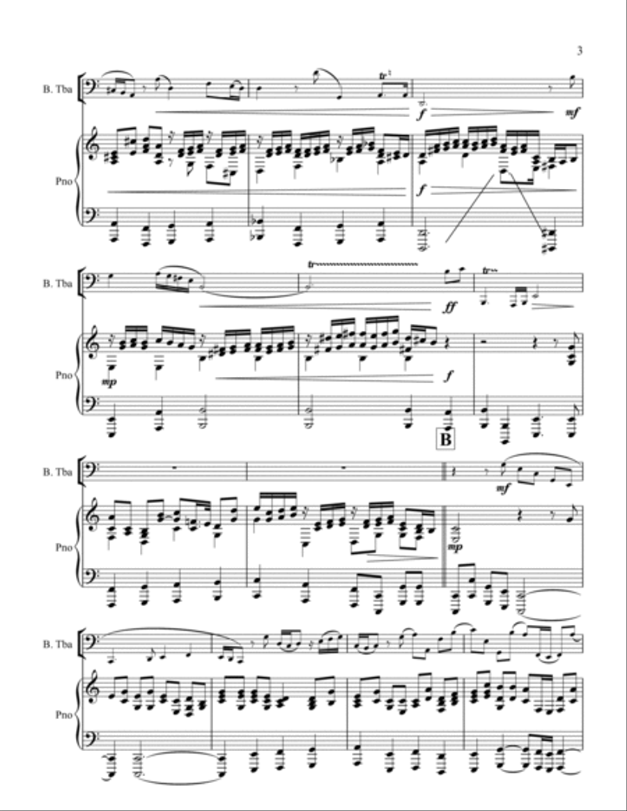 Fra Lombree Glorrori Fra Lombree Glorrori Brass Duet scores gallery preview page 3