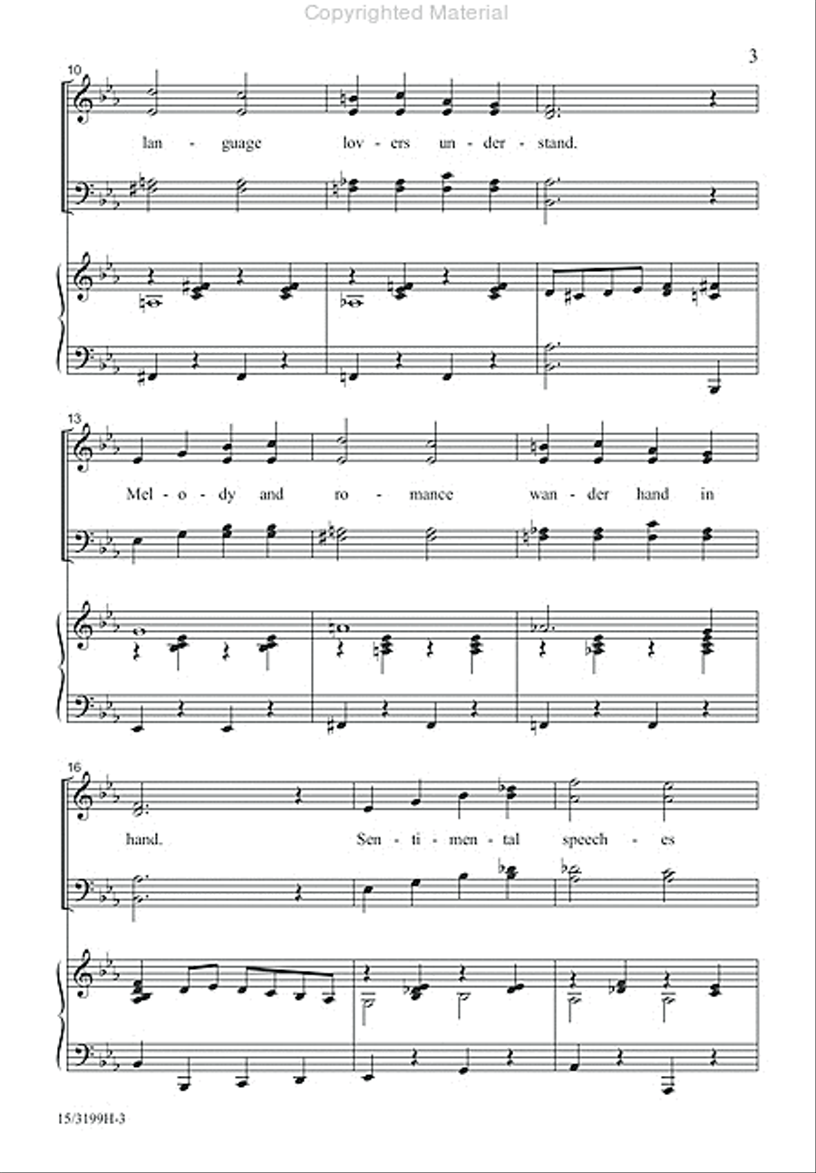 Say It With Music 4-Part scores gallery preview page 3