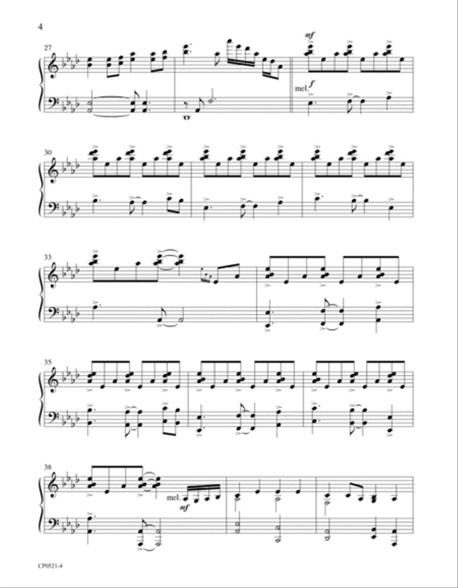 Church Pianist May/June 2021 - Digital Piano Solo scores gallery preview page 4