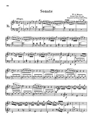Book cover for Mozart: Sonatas (Urtext)
