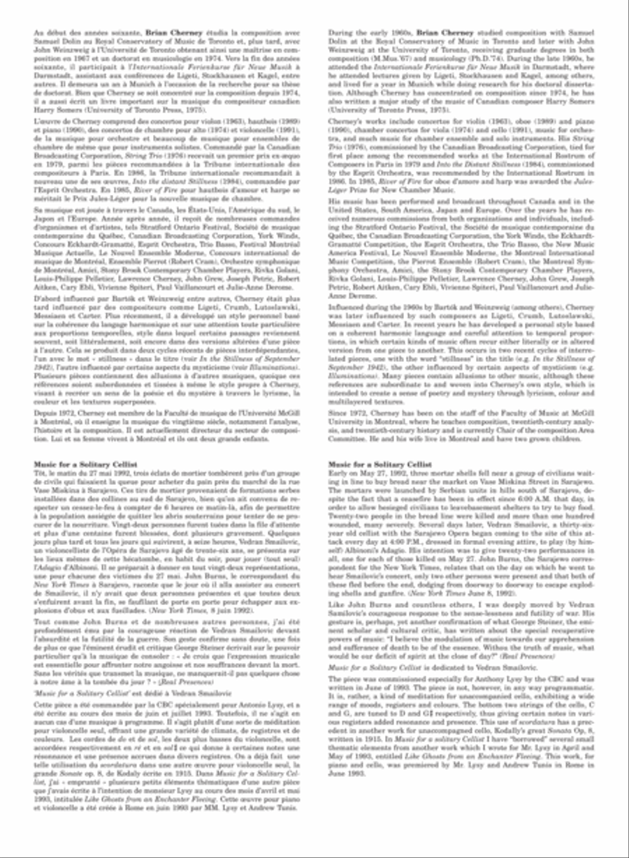 Music for a Solitary Cellist Cello scores gallery preview page 2