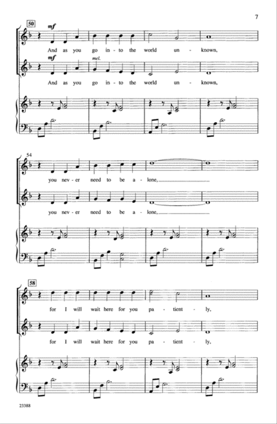 Journey in Peace 2-Part scores gallery preview page 8
