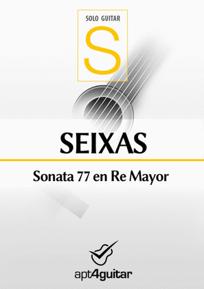 Sonata 77 en Re Mayor