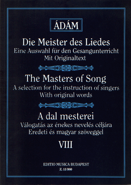 Die Meister des Liedes VIII Lieder der französisc