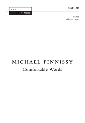 Book cover for Comfortable Words