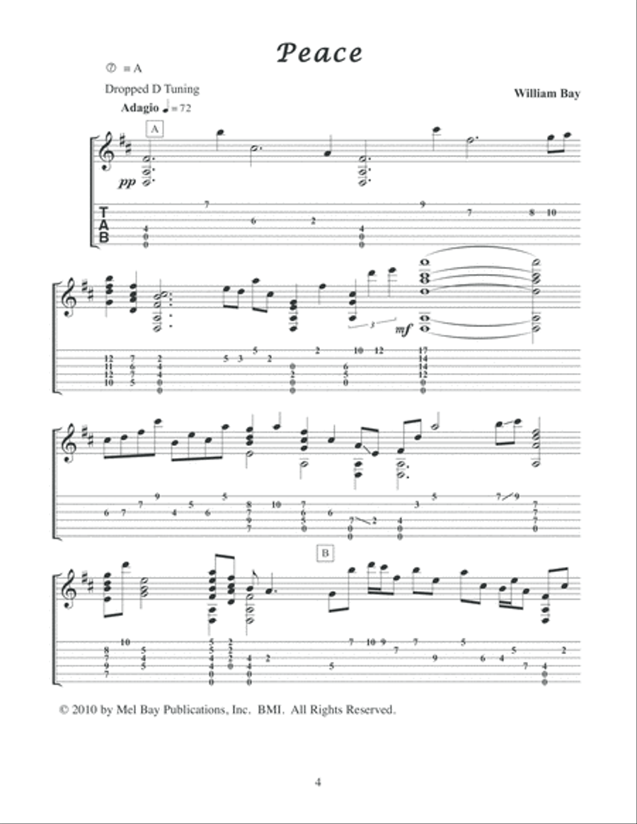 Timeless Solos for Guitar Fingerpicking Guitar scores gallery preview page 5