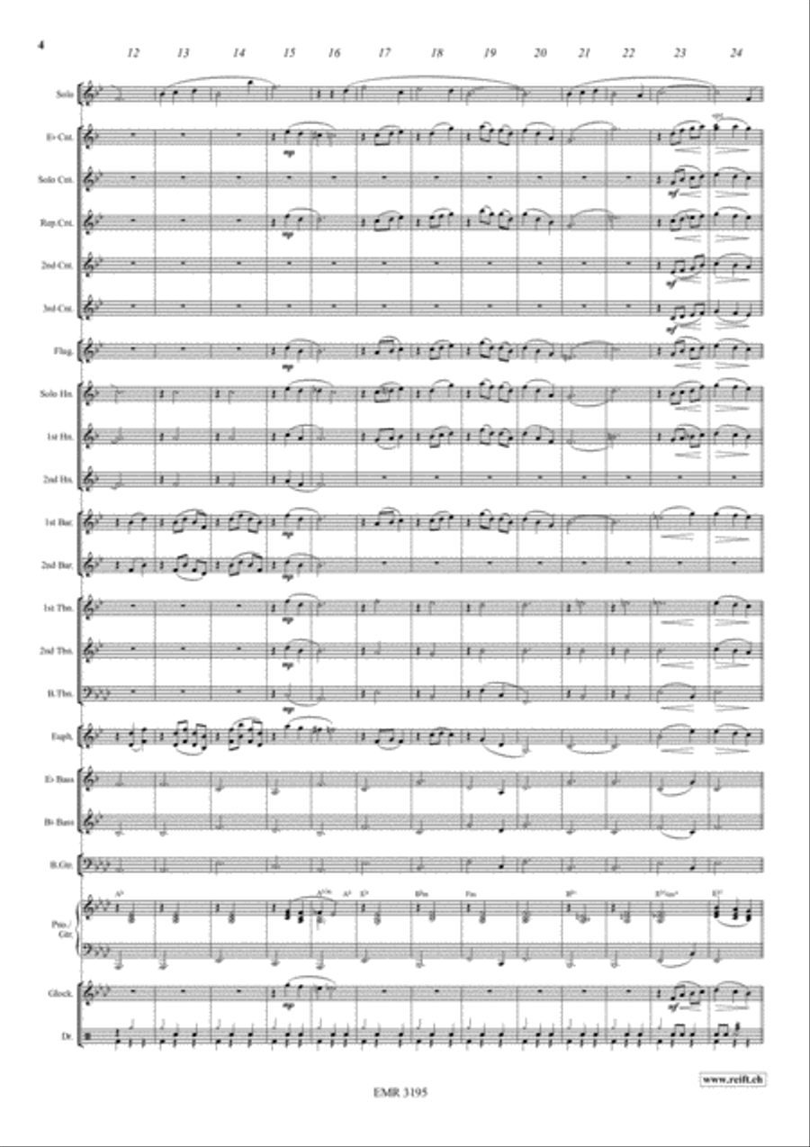 Lauretta Lauretta Brass Band scores gallery preview page 5