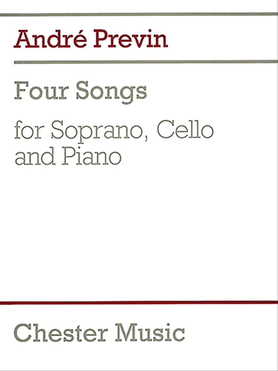 4 Songs 4 Songs Cello scores gallery preview page 1