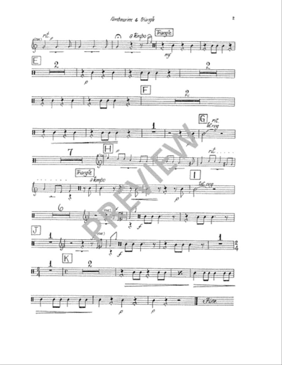 Zigeunerleben (Gypsy Life) (Instrumental Parts) Choir scores gallery preview page 4