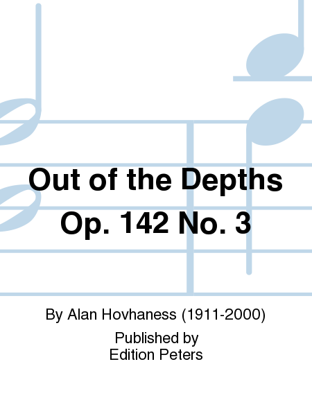 Out of the Depths Op. 142 No. 3