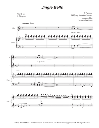 Jingle Bells (2-part choir - (SA)