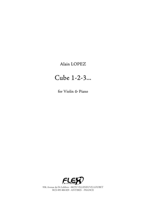 Book cover for Cube 1-2-3...