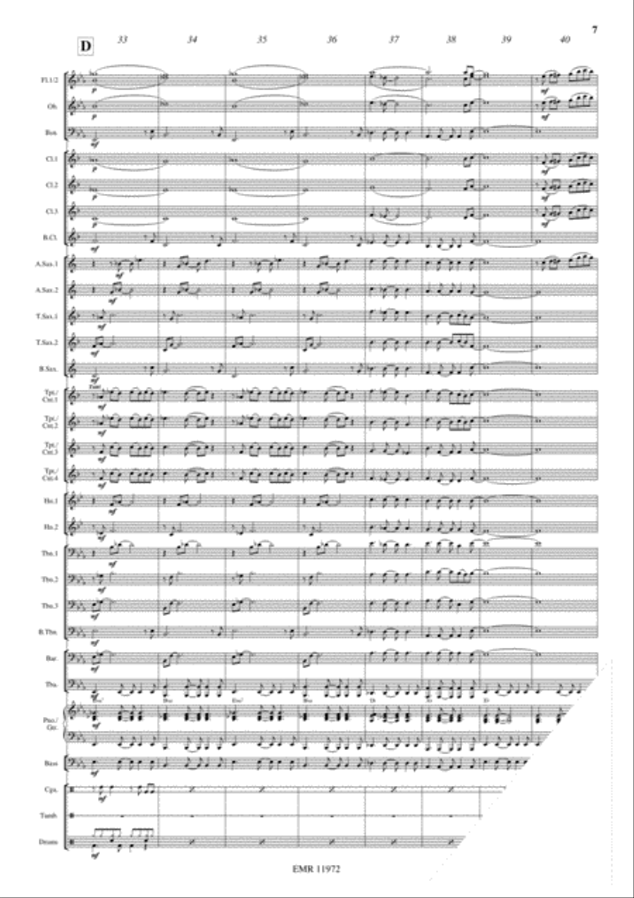 Baker Street Concert Band scores gallery preview page 8