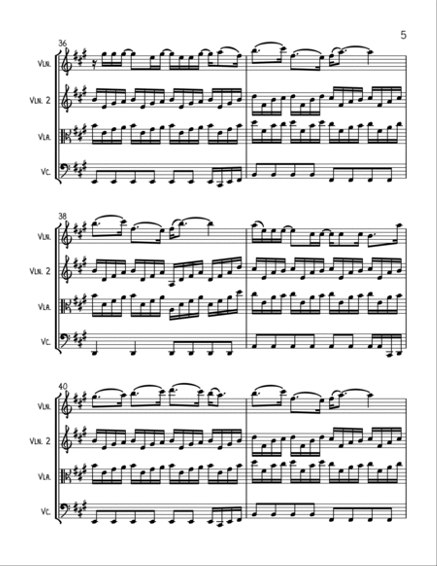 Never Enough String Trio scores gallery preview page 5