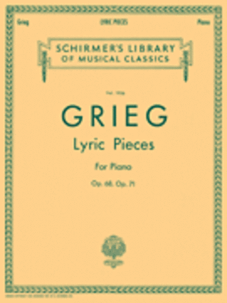 Lyric Pieces - Volume 5: Op. 68, 71