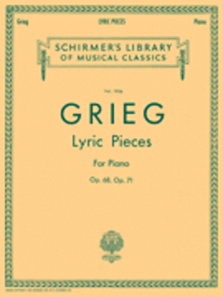 Book cover for Lyric Pieces – Volume 5: Op. 68, 71