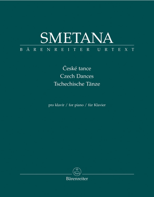 Book cover for Tschechische Tanze for Piano
