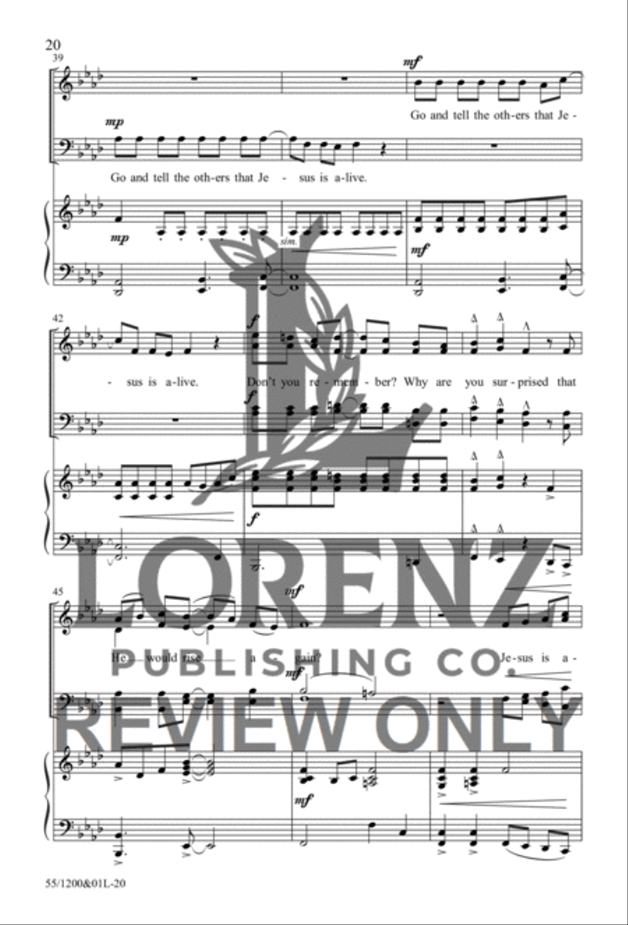 Once Upon a Morning Once Upon a Morning 4-Part scores gallery preview page 15
