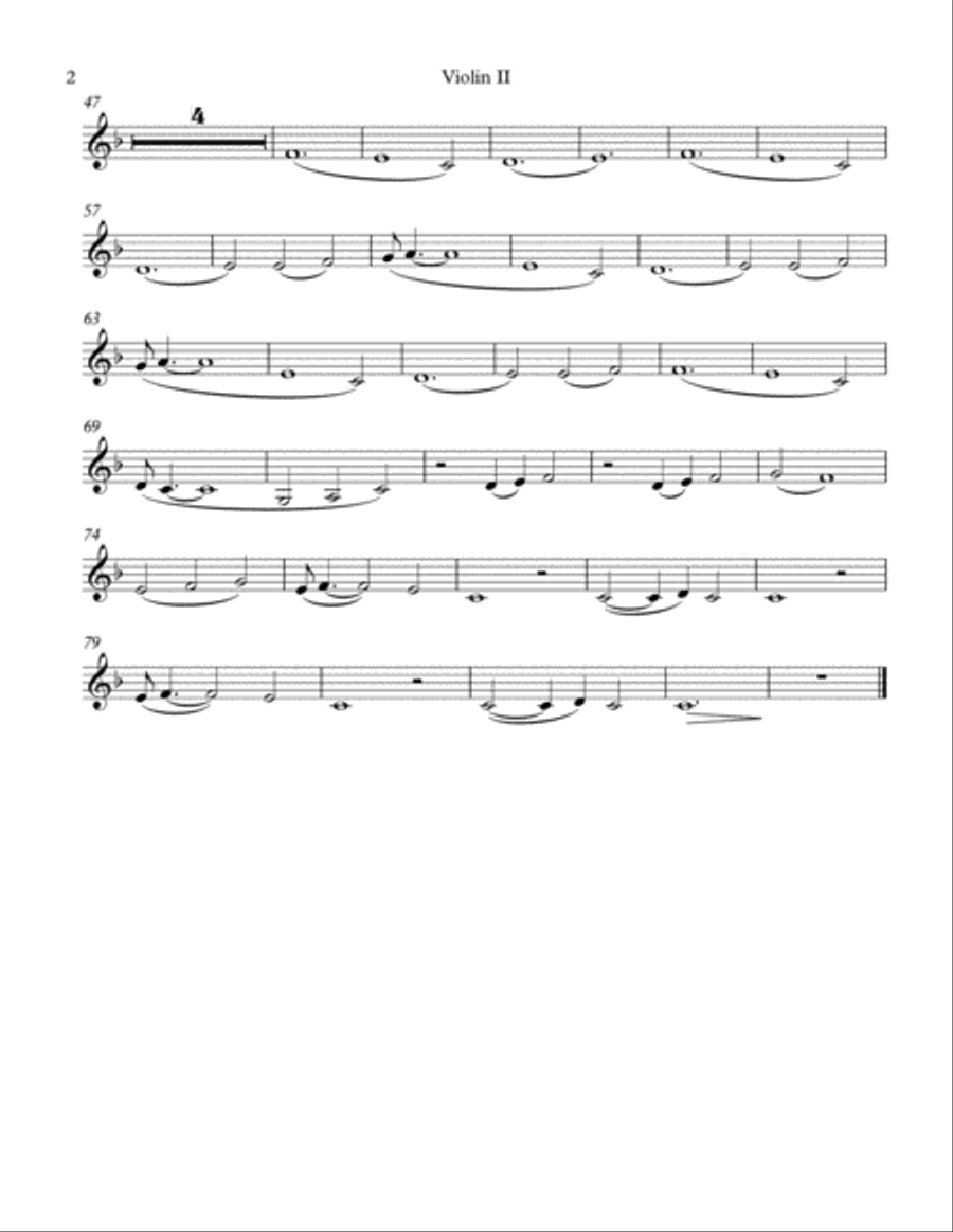 Silent Night Silent Night String Quartet scores gallery preview page 4