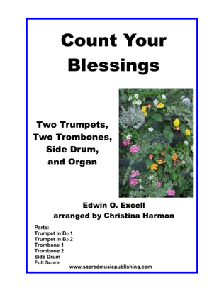 Count Your Blessings – Brass Quartet and Organ