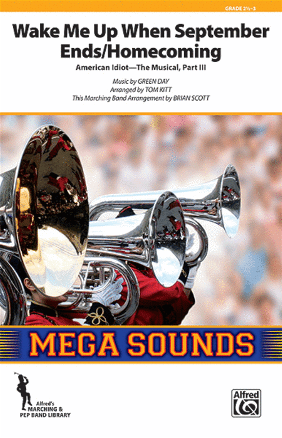 Wake Me Up When September Ends / Homecoming Marching Band scores gallery preview page 1